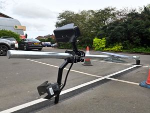 Supporting image for story: Number plate camera at shopping centre's car park being put back after first one was knocked over