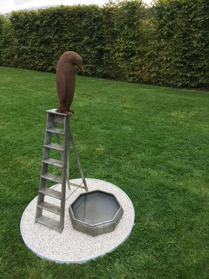 Archie Kennedy’s sculpture of a penguin will be on show