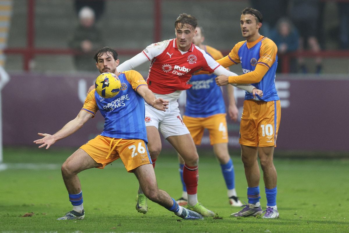 Fleetwood Town 3 Shrewsbury Town 1 - match report