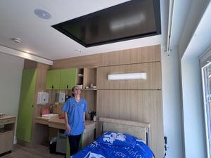 Supporting image for story: Walsall hospice benefits from donation of digital screens thanks to generous firm