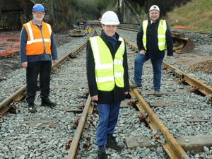 Supporting image for story: Milestone hit in pioneering Dudley rail project as test track completed