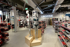 The gleaming revamp was showcased to shoppers for the first time