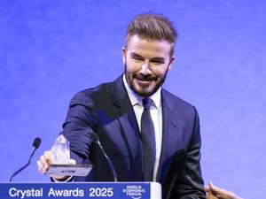 Supporting image for story: David Beckham says ‘girls are held back’ in awards ceremony speech