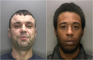 Left to right: Ferguson and Rattray