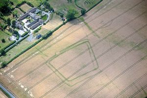 A double-ditched enclosure near Much Wenlock