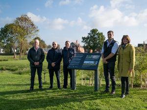 Supporting image for story: Ancient moat restored to former glory on Shropshire estate