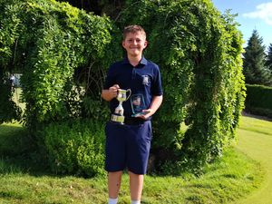 Supporting image for story: Lambert and Price keep their cool to claim Shropshire boys' golf titles