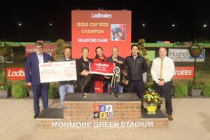 Headford Dane won the Gold Cup for Maxine Locke