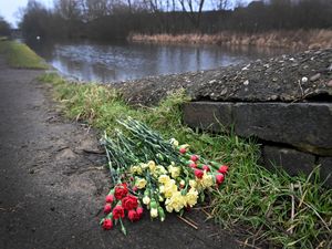 DUDLEY COPYRIGHT TIM STURGESS NATIONAL WORLD 11/02/25. Tributes to a man who was found in the canal water near Astle's/Primrose bridge, Dudley on Friday. He was confirmed dead at the scene.