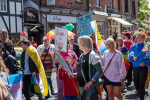 Oswestry Pride is returning this year. Picture: Graham 'Grum' Mitchell.