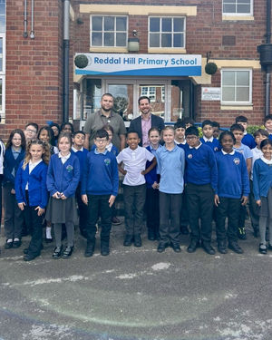 Alex Ballinger MP at Reddal Hill Primary School