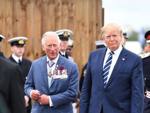 Supporting image for story: King reflects on enduring special relationship in message to Trump