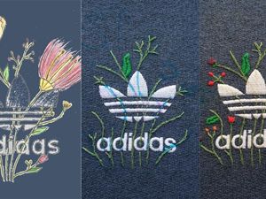 Supporting image for story: How one man’s Adidas embroidery is making him and thousands more very happy