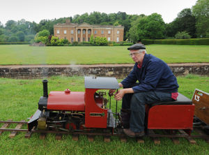 The Vintage Transport and Country Fair, at Himley Hall and Park, Dudley, including rides on a miniature railway