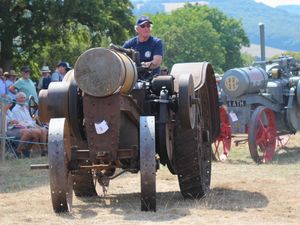 Supporting image for story: Vintage rally steams ahead despite the working field cancelled because of the tinder dry conditions