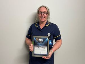 Supporting image for story: Nurse thankful for team after winning award