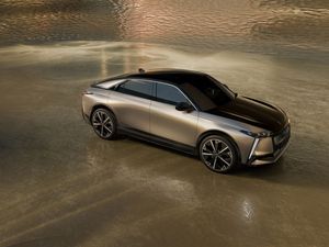 Supporting image for story: DS pulls the covers off its new No8 luxury electric coupe SUV