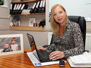 Supporting image for story: Firm forging ahead with woman's touch