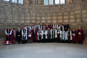 The Worcester Cathedral’s College of Canons came together to elect Rev. Hugh Nelson as the new Bishop of Worcester