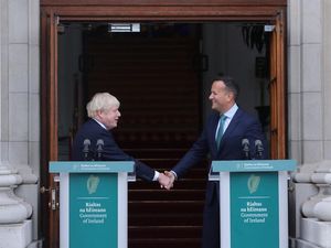 Supporting image for story: Varadkar tells Johnson protecting peace process is top priority