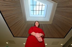 CEO Lisa Capper MBE inside the new Cradley Heath Skills Campus