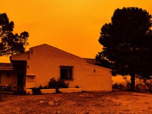 Supporting image for story: Saharan dust moving across Europe could hit UK on Wednesday