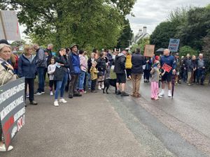 Supporting image for story: 'It’s the wrong choice and the wrong decision' - Staffordshire residents protest against clinical waste incinerator plans for site near school