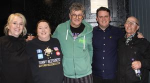 Wayne with Joe Pasquale