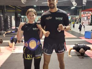 Supporting image for story: Young kickboxers fighting their way to title glory 