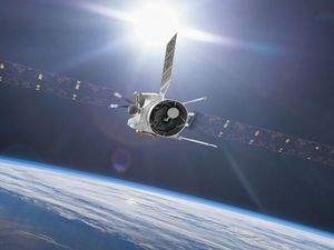 Supporting image for story: British-built spacecraft bound for Mercury set to fly by Earth