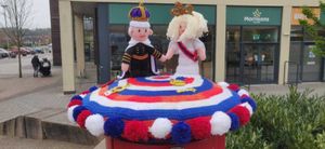 The postbox topper in Lawley, Telford