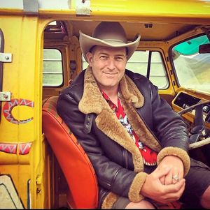 On the Curfew set, doubling for Billy Zane