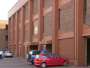 Supporting image for story: Former court in Stafford to be replaced with car park for council staff
