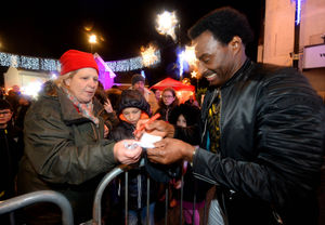 Britain's Got Talent's Donchez Dacres meets fans