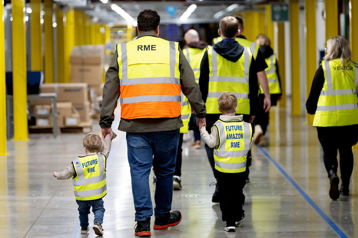 Amazon brings employees and families together for fun day celebration