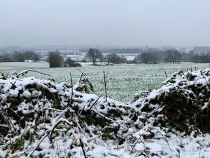 Supporting image for story: Events off and flood warnings issued as Shropshire endures a snowy, slushy Easter 