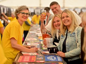 Supporting image for story: 'Absolutely terrific' Bridgnorth Beer Festival goes down a treat