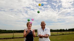 Dawn and Malcolm Bosworth from Tamworth, Staffs, who returned from holiday in Egypt to find they had won £5,872,705