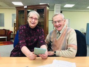Supporting image for story: Shropshire's elderly get tips on using new technology