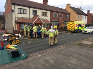 Supporting image for story: Woman cut free by firefighters after Cannock crash