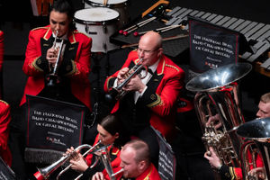 One of the world's best brass bands are preparing to take to the stage in Market Drayton. Photo: Fodens Brass Band