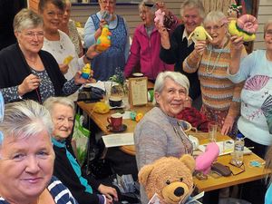 Supporting image for story: Knitting for others in Shrewsbury