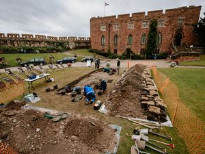 Supporting image for story: Find of 'national significance' at Shrewsbury Castle dig - with pictures 