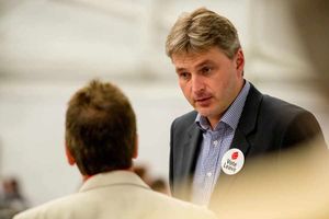 Daniel Kawczynski MP at the count