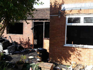 Supporting image for story: Blaze destroys kitchen of Kingswinford house
