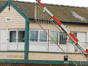 Supporting image for story: Call to turn Wem signal box into tearoom