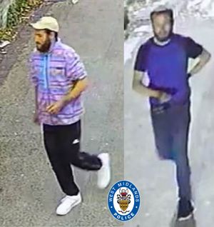 West Midlands Police have released this image of a man it said it wants to speak to. Photo: West Midlands Police