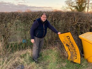 Supporting image for story: Call to remove old road signs 'blighting Shropshire's verges'