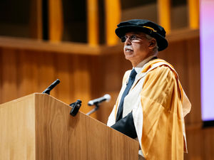 Supporting image for story: Local university honours Indian business titan and arts champion, Sunil Kant Munjal