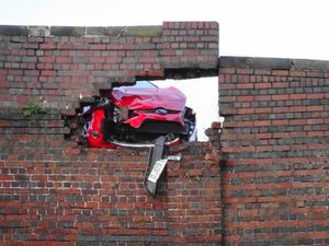 Supporting image for story: Crash causes major damage to Pelsall bridge
